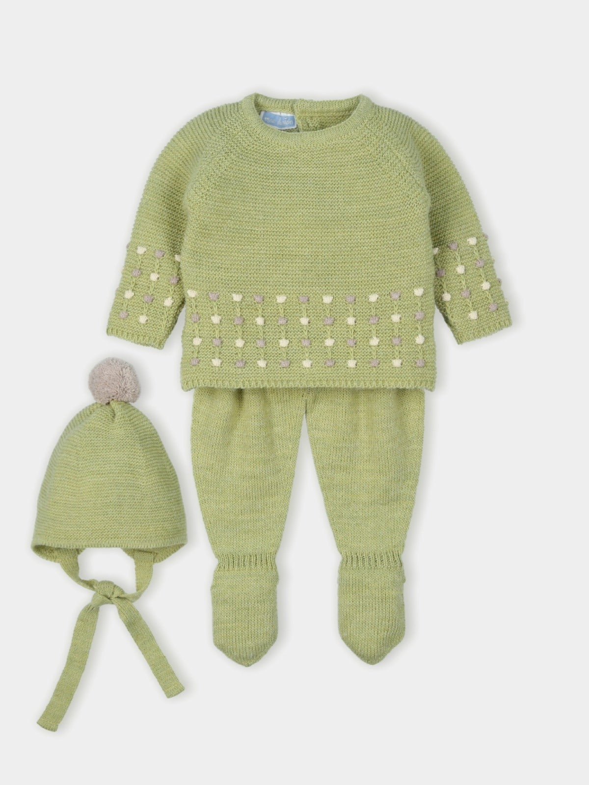 Foxy Knitted Baby Outfit