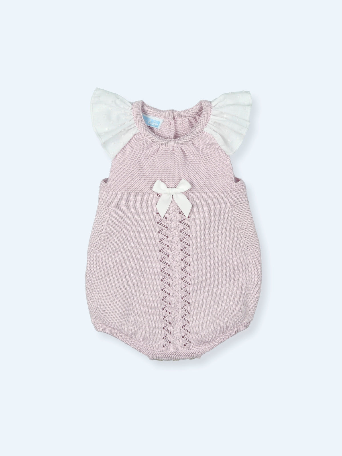 Elli Knitted Baby Romper Set