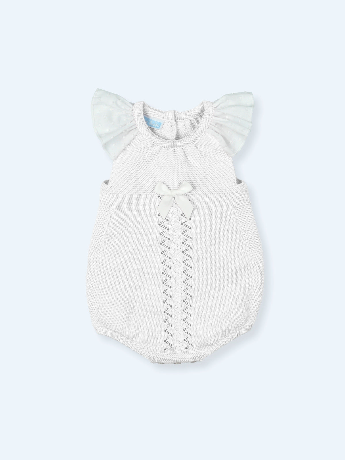 Elli Knitted Baby Romper Set