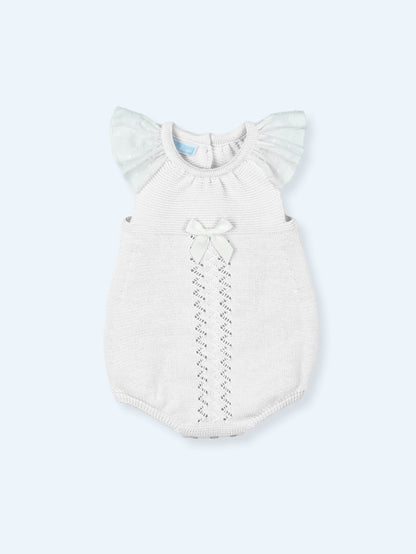 Elli Knitted Baby Romper Set